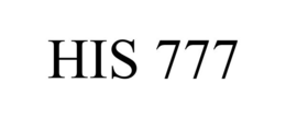 HIS 777 trademark