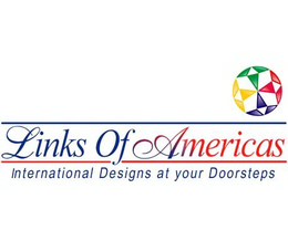 LINKS OF AMERICAS INTERNATIONAL DESIGNS AT YOUR DOORSTEPS trademark