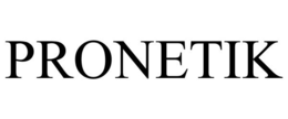 PRONETIK trademark