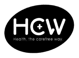 HC+W HEALTH, THE CAREFREE WAY. trademark