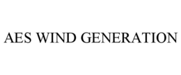AES WIND GENERATION trademark