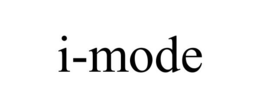 I-MODE trademark