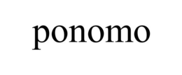 PONOMO trademark