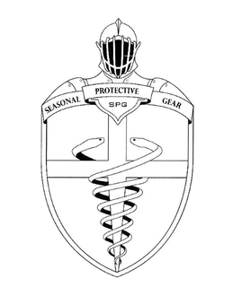 SEASONAL PROTECTIVE GEAR SPG trademark