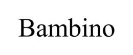 BAMBINO trademark