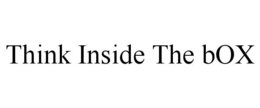THINK INSIDE THE BOX trademark