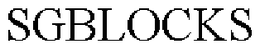 SGBLOCKS trademark