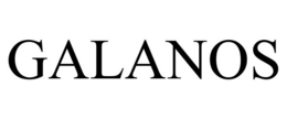 GALANOS trademark
