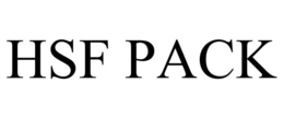 HSF PACK trademark