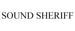 SOUND SHERIFF trademark