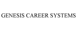GENESIS CAREER SYSTEMS trademark