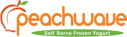 PEACHWAVE SELF SERVE FROZEN YOGURT trademark