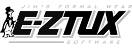 JIM'S FORMAL WEAR E-ZTUX SOFTWARE trademark