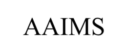AAIMS trademark