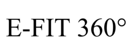 E-FIT 360° trademark