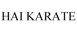 HAI KARATE trademark
