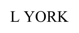 L YORK trademark