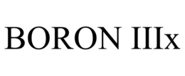 BORON IIIX trademark