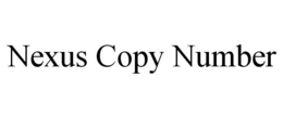 NEXUS COPY NUMBER trademark