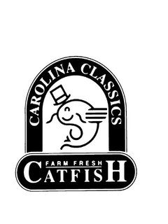 CAROLINA CLASSICS FARM FRESH CATFISH trademark