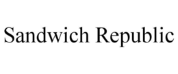 SANDWICH REPUBLIC trademark