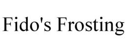 FIDO'S FROSTING trademark