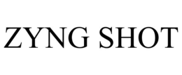 ZYNG SHOT trademark