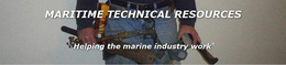 MARITIME TECHNICAL RESOURCES "HELPING THE MARINE INDUSTRY WORK" trademark
