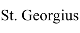 ST. GEORGIUS trademark