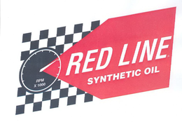 RPM X 1000 RED LINE SYNTHETIC OIL trademark