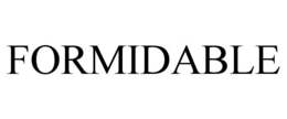 FORMIDABLE trademark