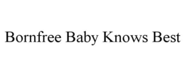 BORNFREE BABY KNOWS BEST trademark