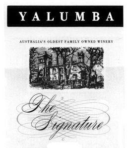 YALUMBA AUSTRALIA'S OLDEST FAMILY OWNEDWINERY THE SIGNATURE trademark