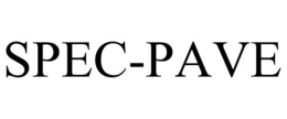 SPEC-PAVE trademark