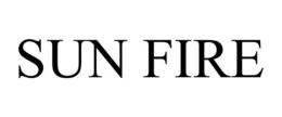 SUN FIRE trademark