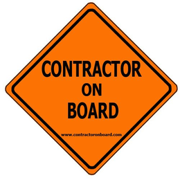 CONTRACTOR ON BOARD WWW.CONTRACTORONBOARD.COM trademark