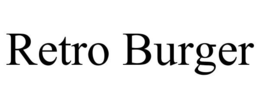RETRO BURGER trademark