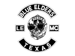 BLUE ELDERS LE MC TEXAS POLICE TEXAS trademark