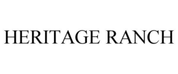 HERITAGE RANCH trademark