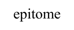 EPITOME trademark