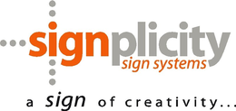 SIGNPLICITY SIGN SYSTEMS A SIGN OF CREATIVITY... trademark