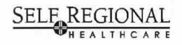 SELF REGIONAL HEALTHCARE trademark