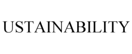 USTAINABILITY trademark