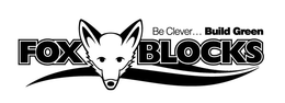 BE CLEVER... BUILD GREEN FOX BLOCKS trademark