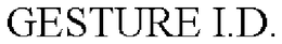 GESTURE I.D. trademark