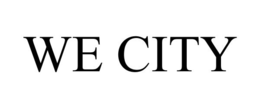 WE CITY trademark