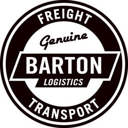 FREIGHT, GENUINE, BARTON, LOGISTICS, TRANSPORT trademark