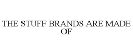 THE STUFF BRANDS ARE MADE OF trademark