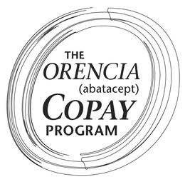 THE ORENCIA COPAY PROGRAM trademark