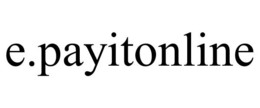 E.PAYITONLINE trademark